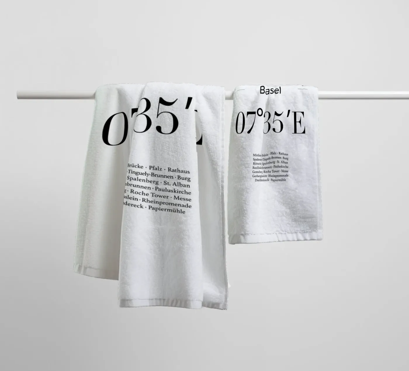 Basel badhanddoek van Studio One