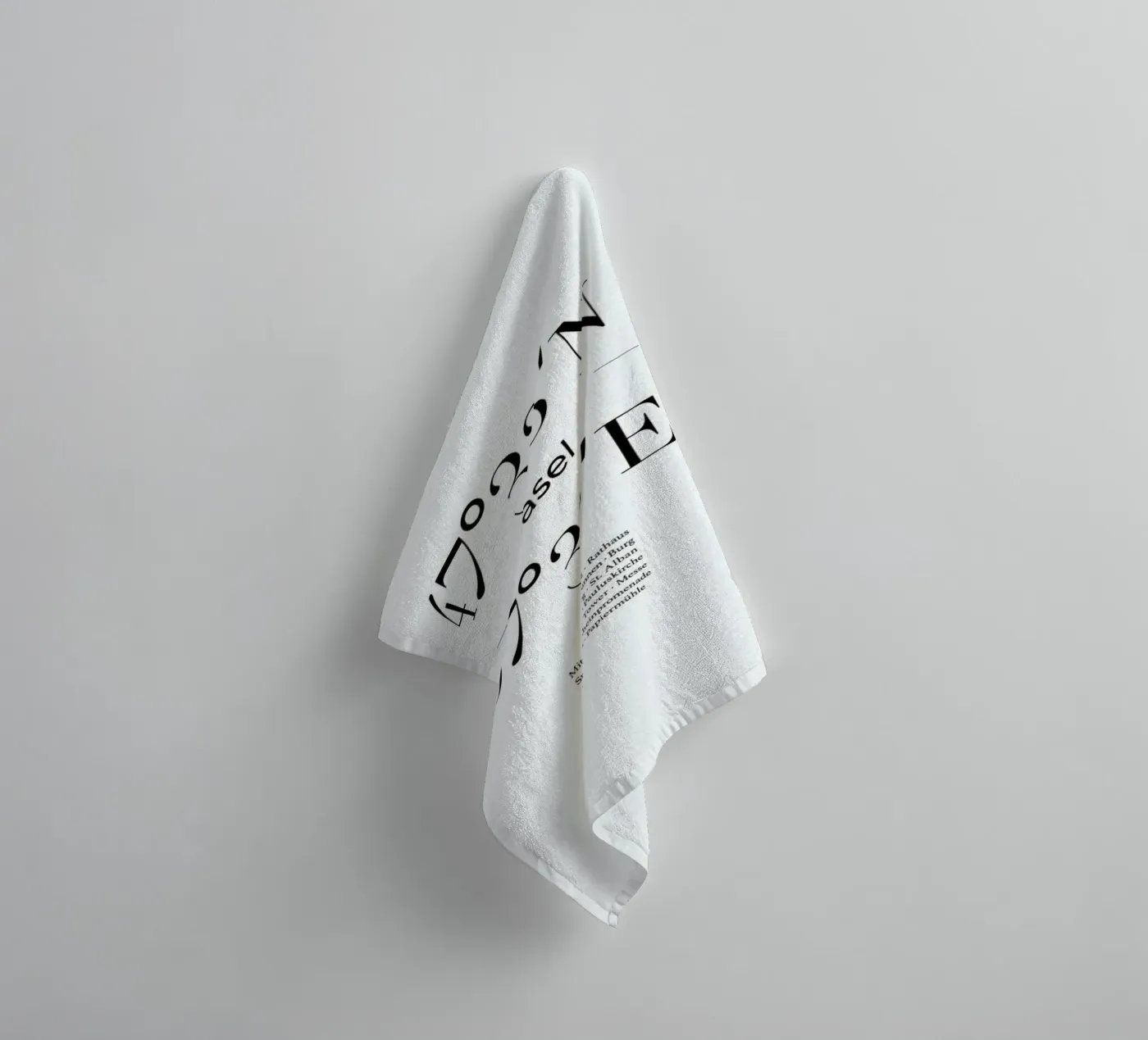 Basel badhanddoek van Studio One