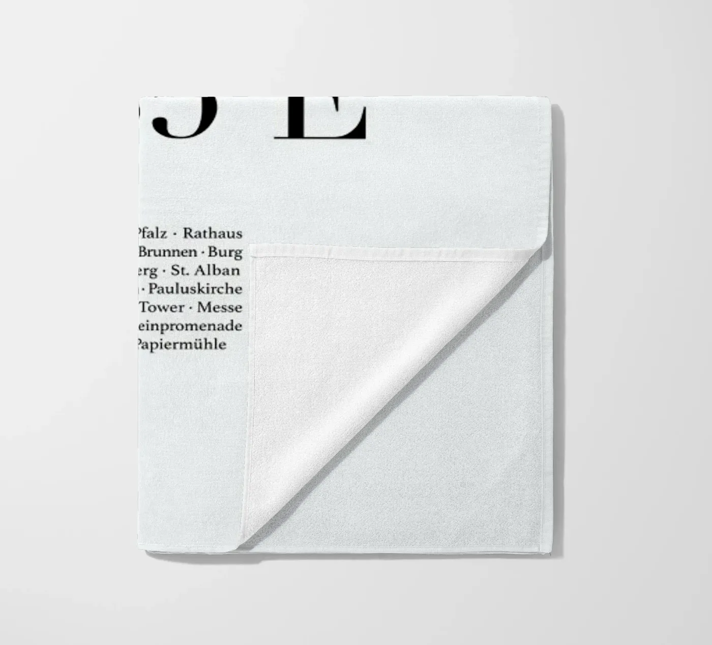 Basel beach towel by Studio One