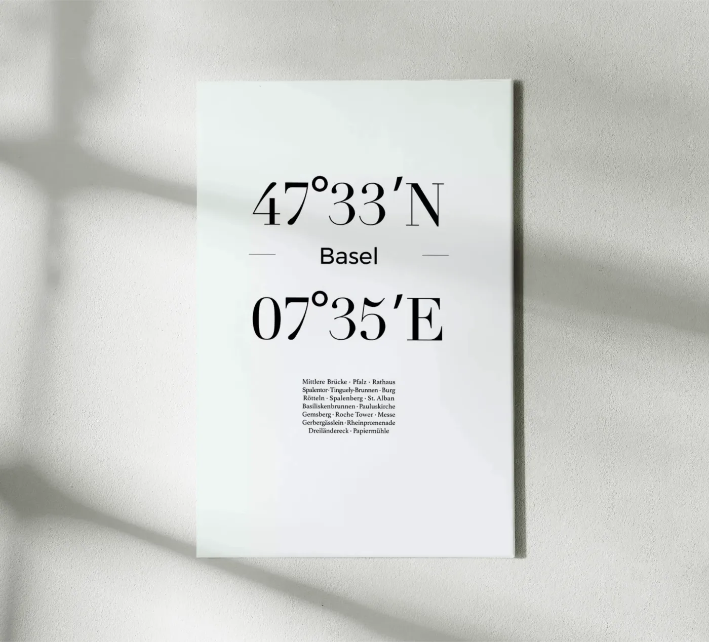 Basel canvas by Studio One