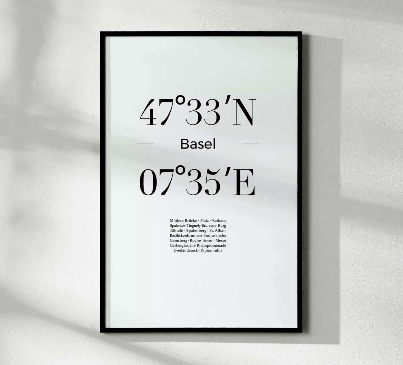 Basel Poster von Studio One