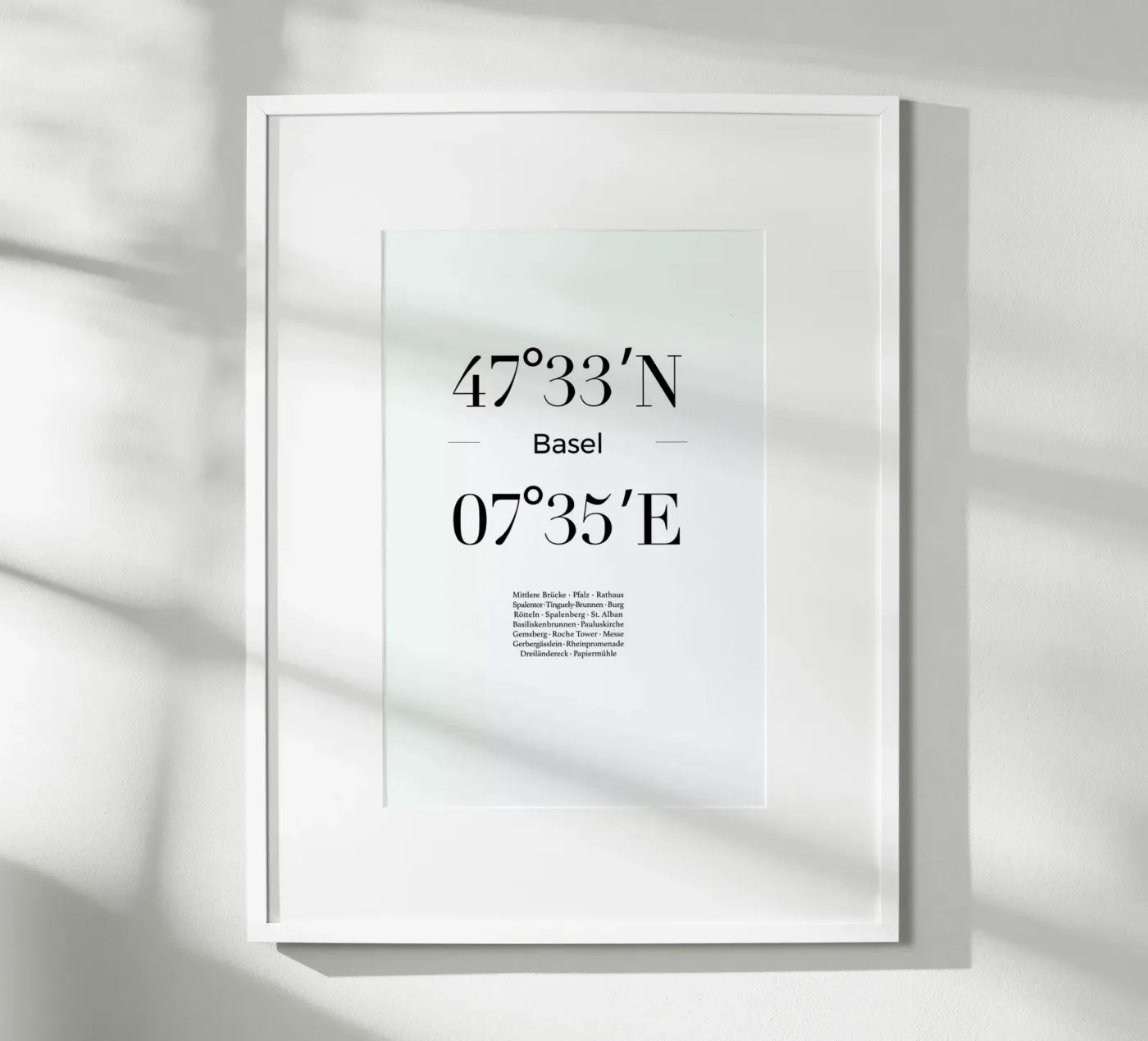 Basel Poster von Studio One