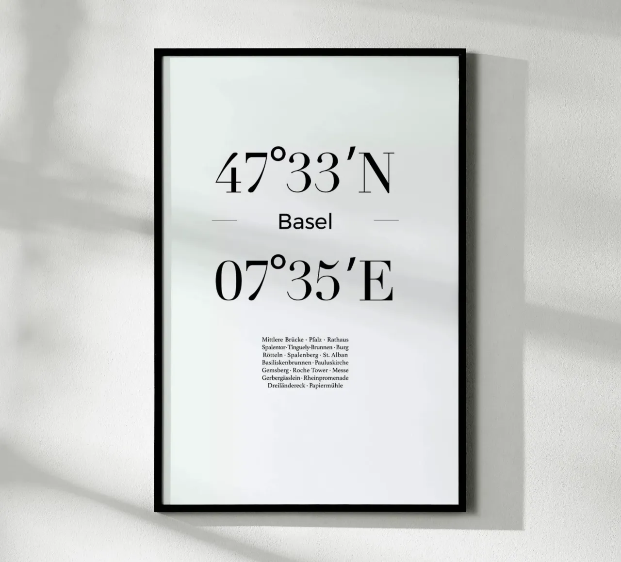 Basel poster by Studio One