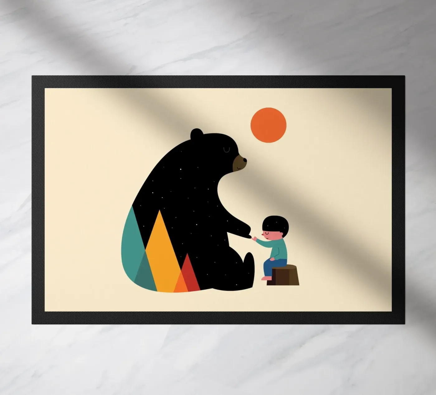 Versprechen Fußmatte von Andy Westface