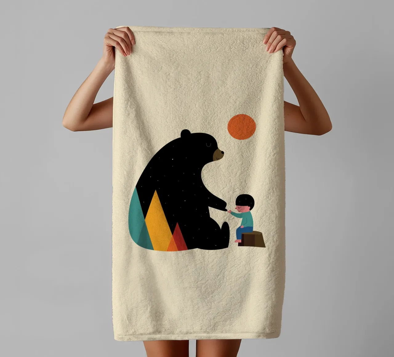 Promise towel by Andy Westface