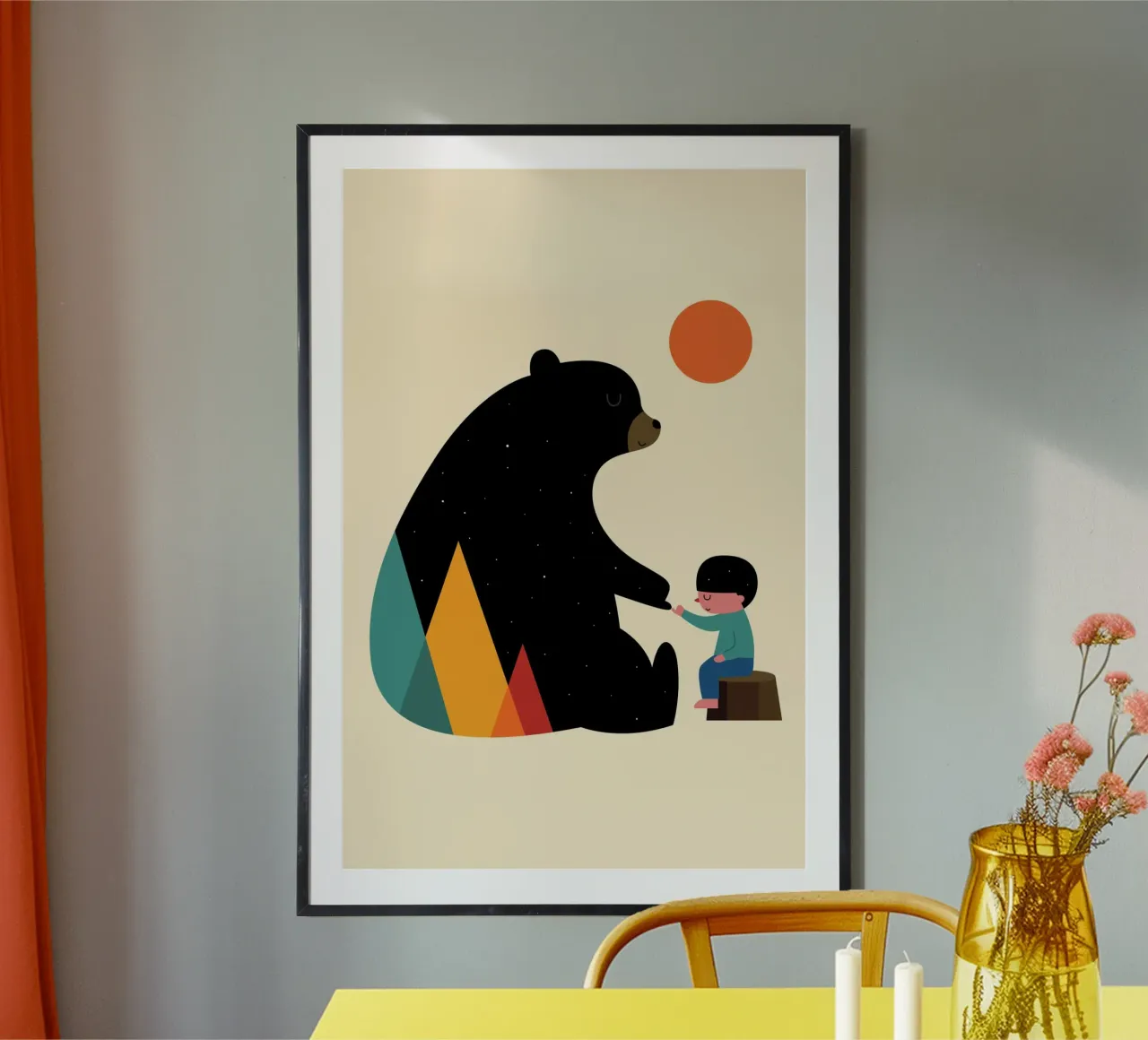 Promessa poster con telaio in plastica da Andy Westface