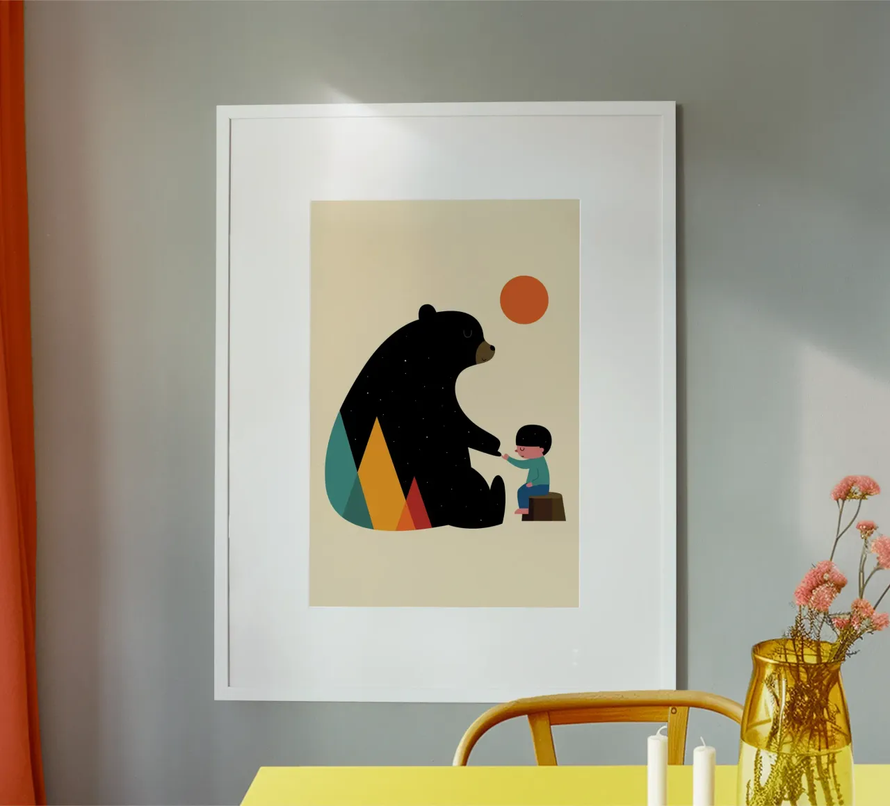 Promessa poster con telaio in plastica da Andy Westface