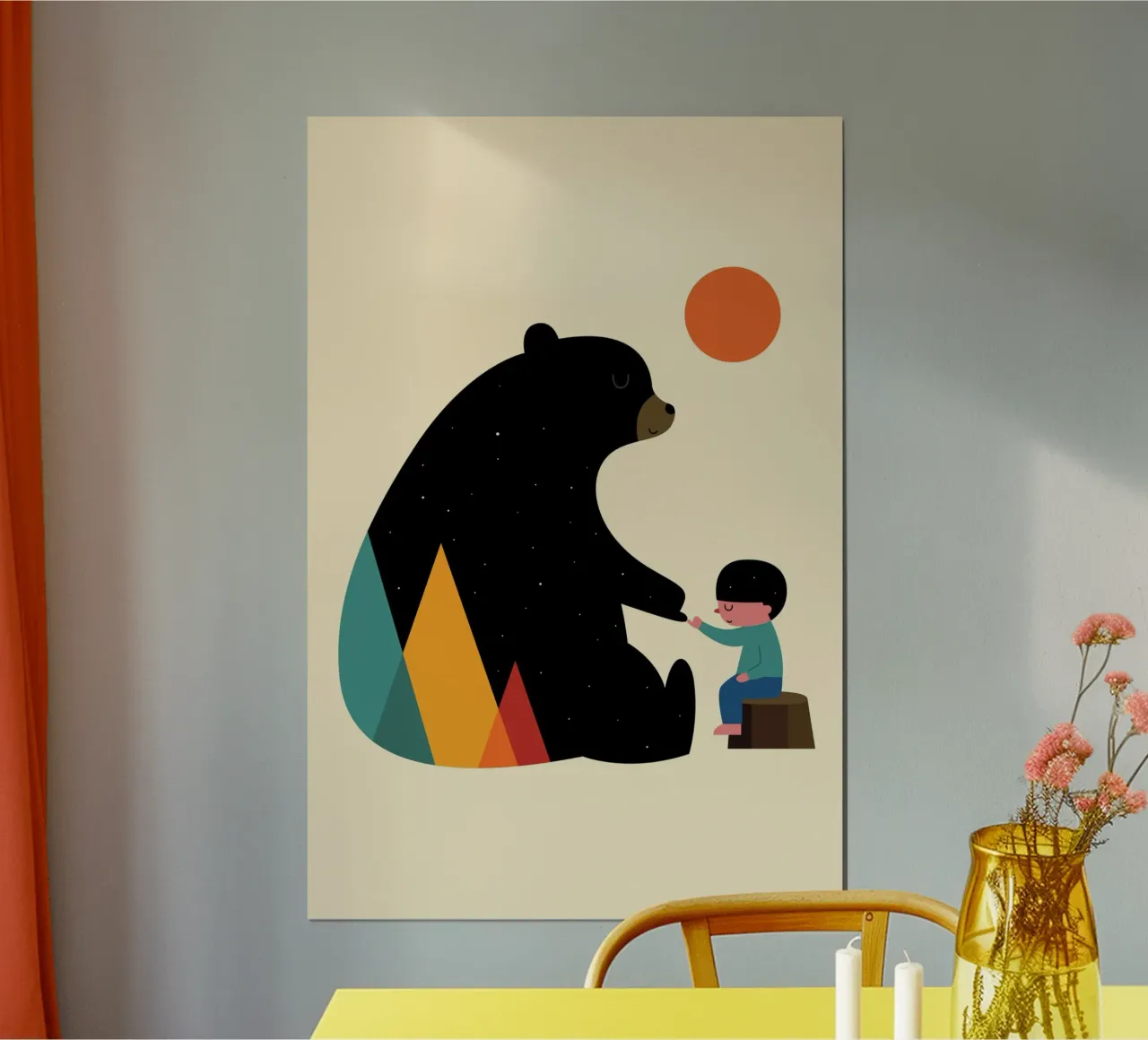 Promessa poster con telaio in plastica da Andy Westface