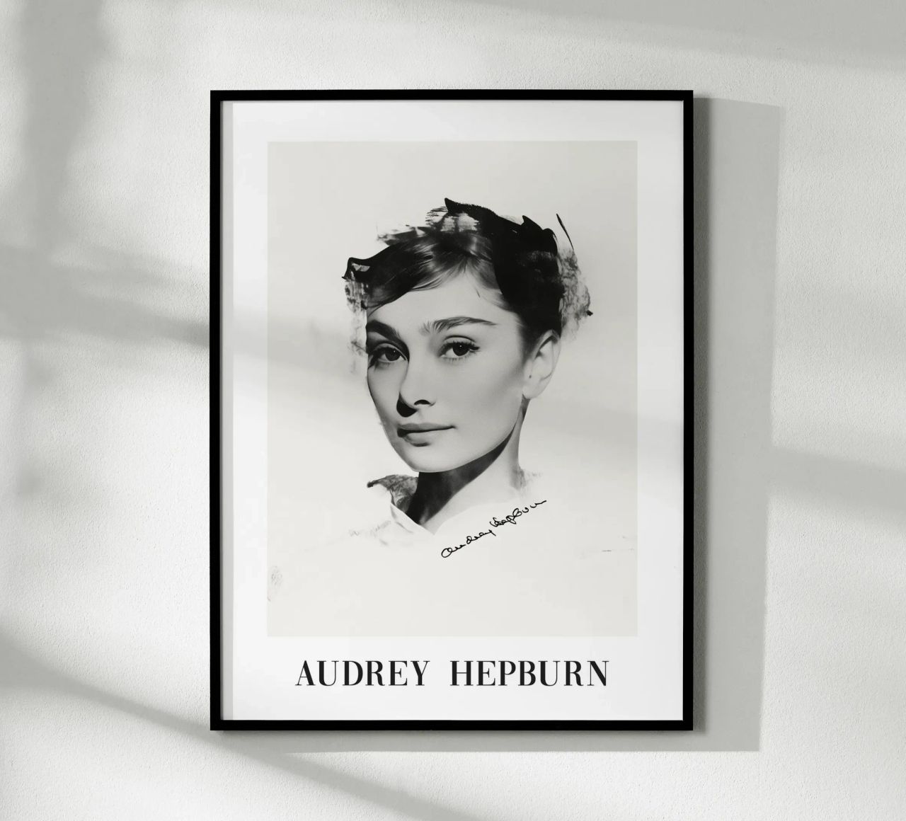 Audrey Hepburn, Timeless Elegance poster by Carinaprint