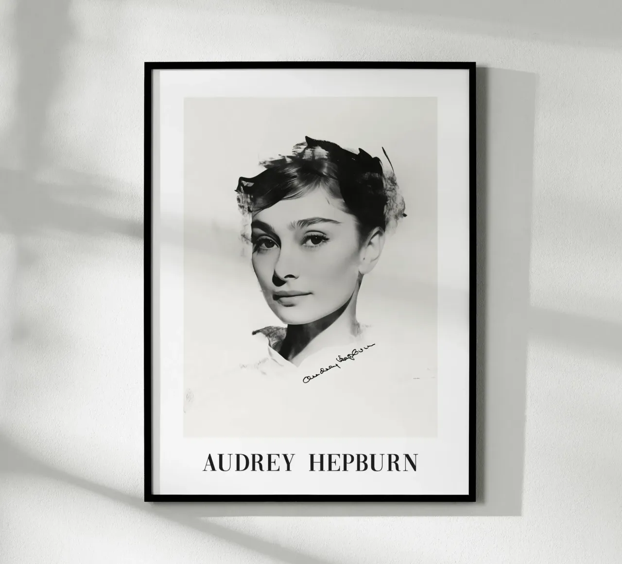 Audrey Hepburn, Timeless Elegance poster by Carinaprint