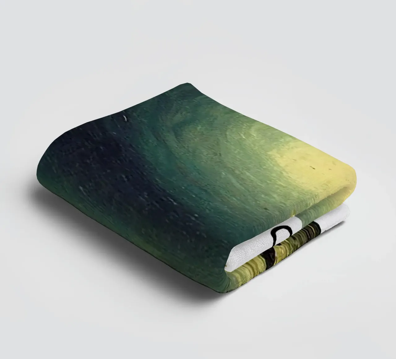 Sci-Fi Poster: A New Technology – Romantic Space No. 1 towel by Spunk