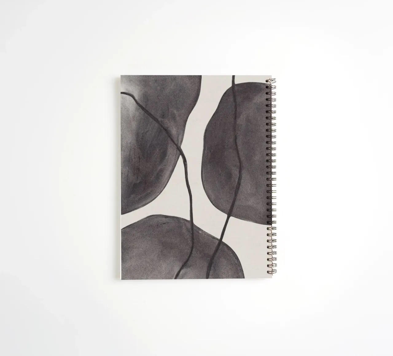 Holzkohle-Formen Ringbuch von Alisa Galitsyna
