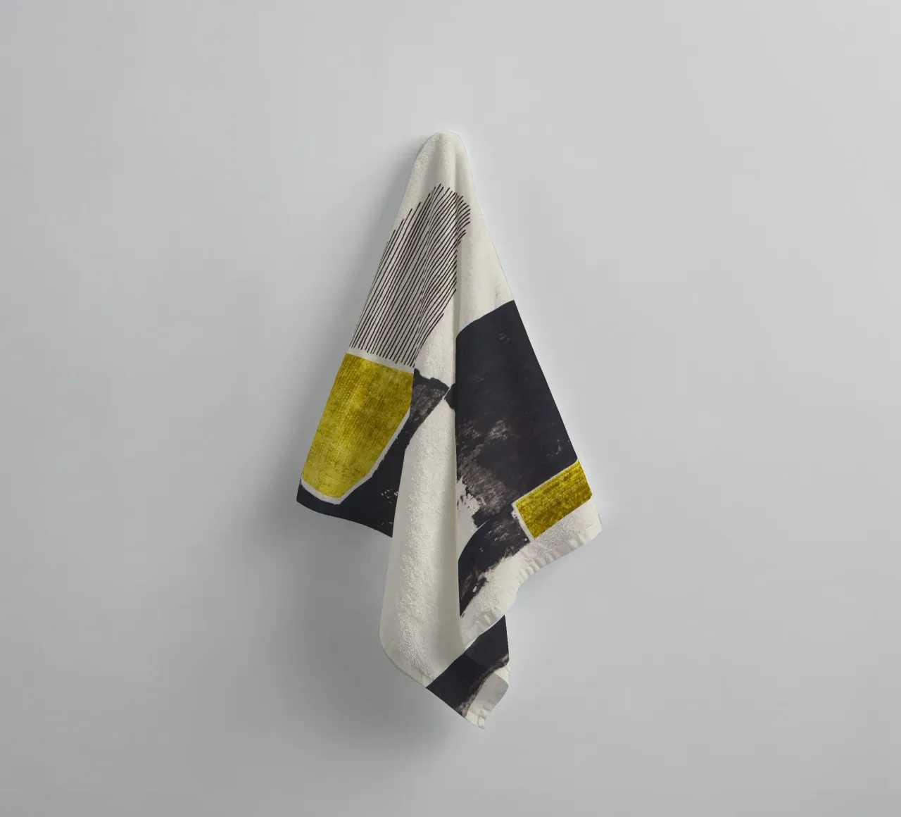 In Reverse #1 towel by Alisa Galitsyna