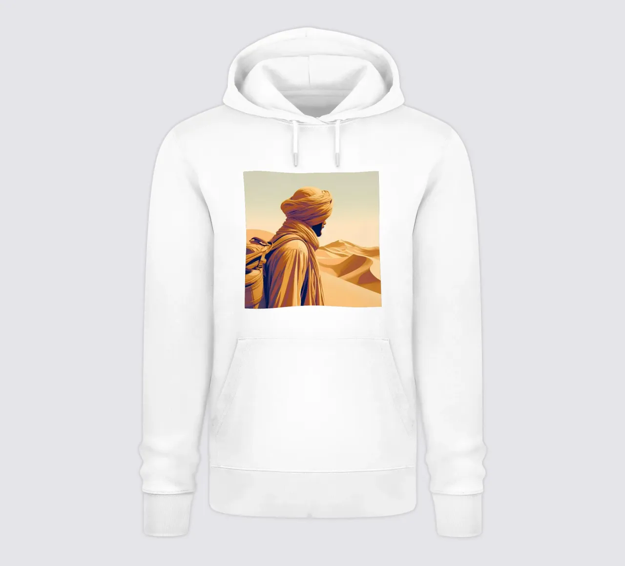 Attraverso le dune felpa con cappuccio da Digital Naive