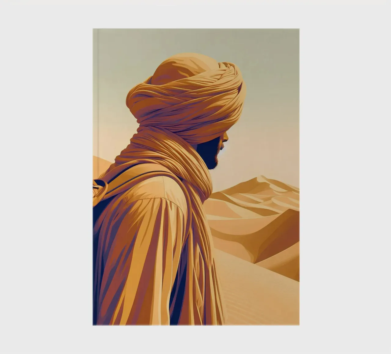 Through the dunes notebook by Digital Naive