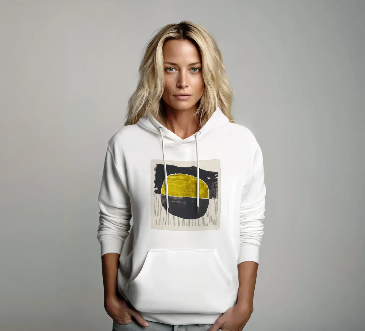 All'inverso #2 felpa con cappuccio da Alisa Galitsyna