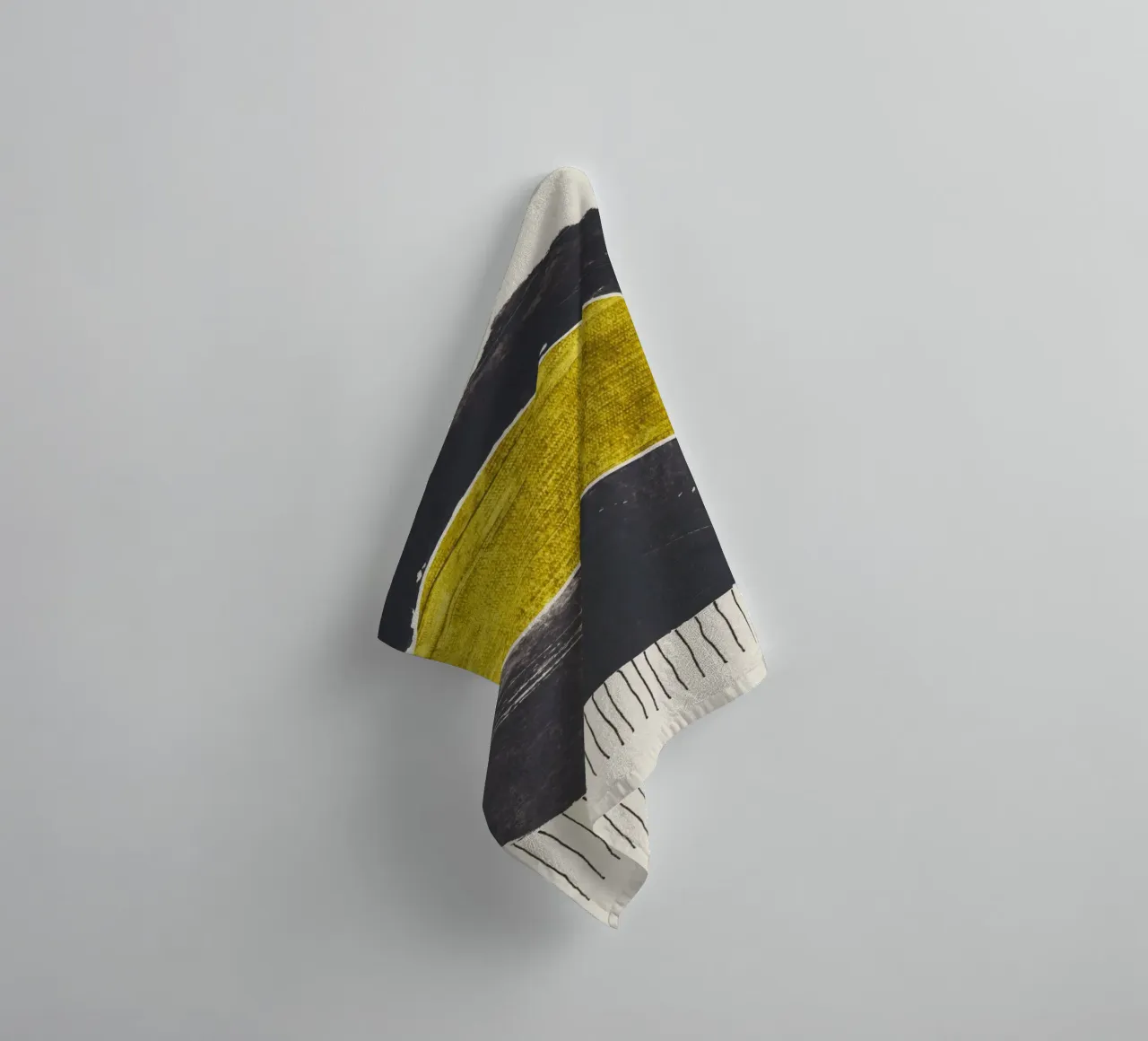 In Reverse #2 towel by Alisa Galitsyna