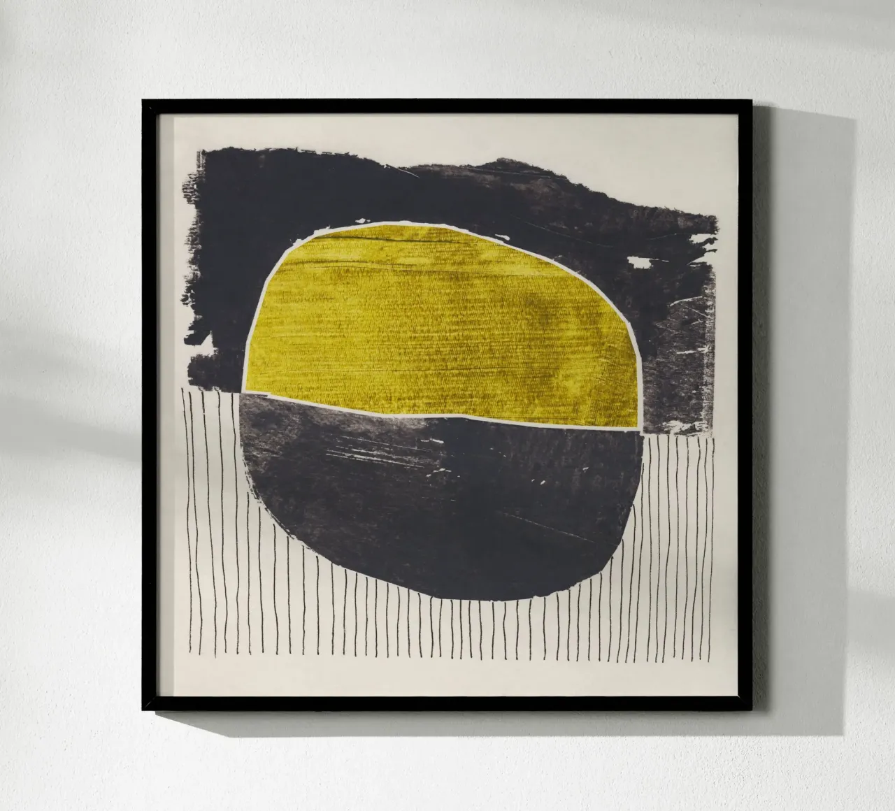 All'inverso #2 poster con telaio in plastica da Alisa Galitsyna