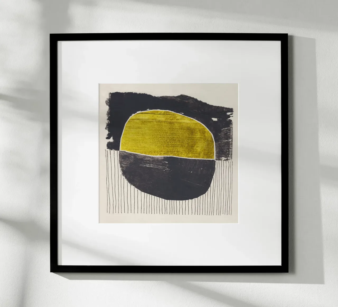 All'inverso #2 poster con telaio in plastica da Alisa Galitsyna
