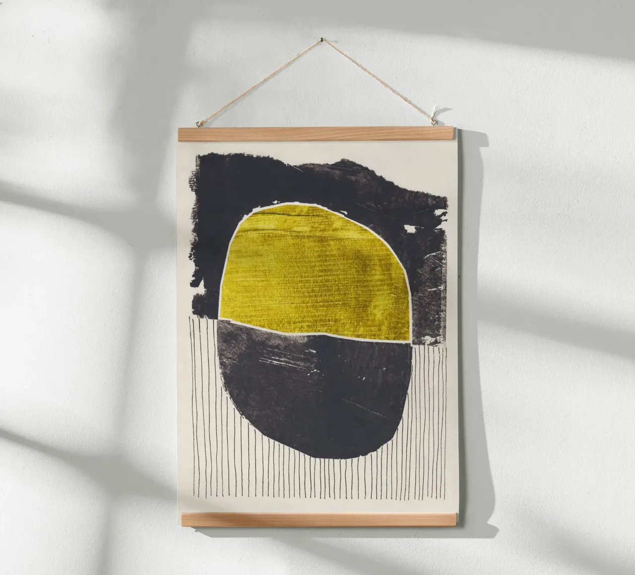 All'inverso #2 poster con telaio in plastica da Alisa Galitsyna