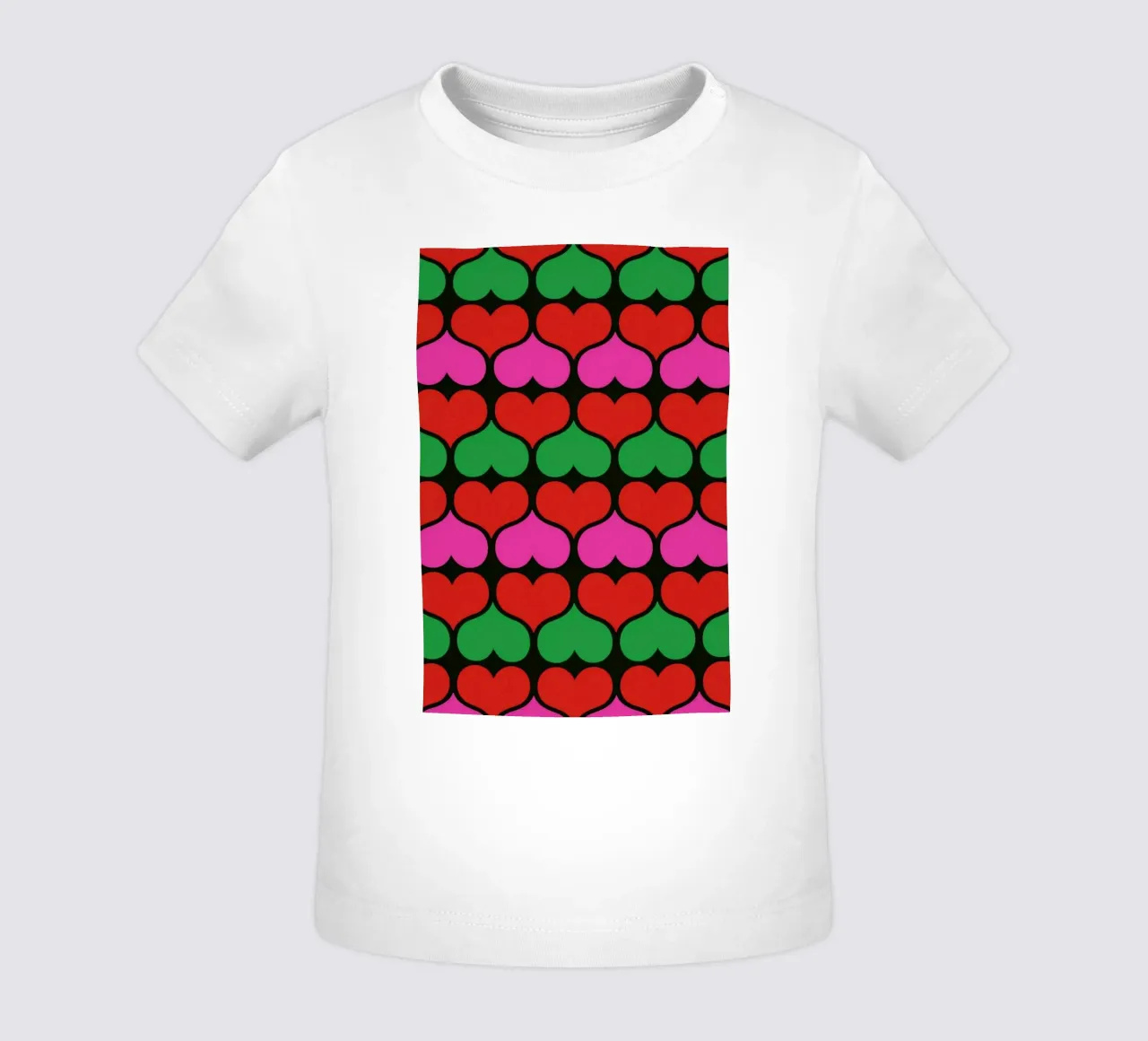 United Hearts baby t-shirt van Bo Lundberg