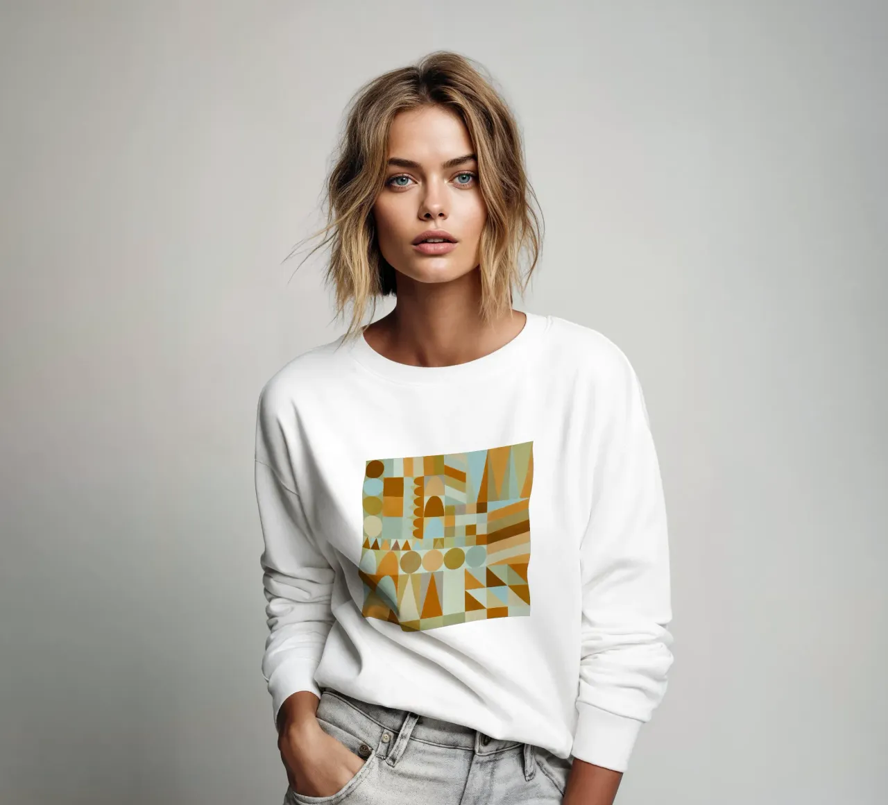 Formes et couleurs géométriques #2 sweat de Alisa Galitsyna