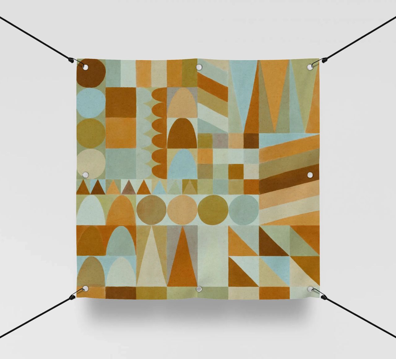 Forme geometriche e colori #2 telo in pvc da Alisa Galitsyna