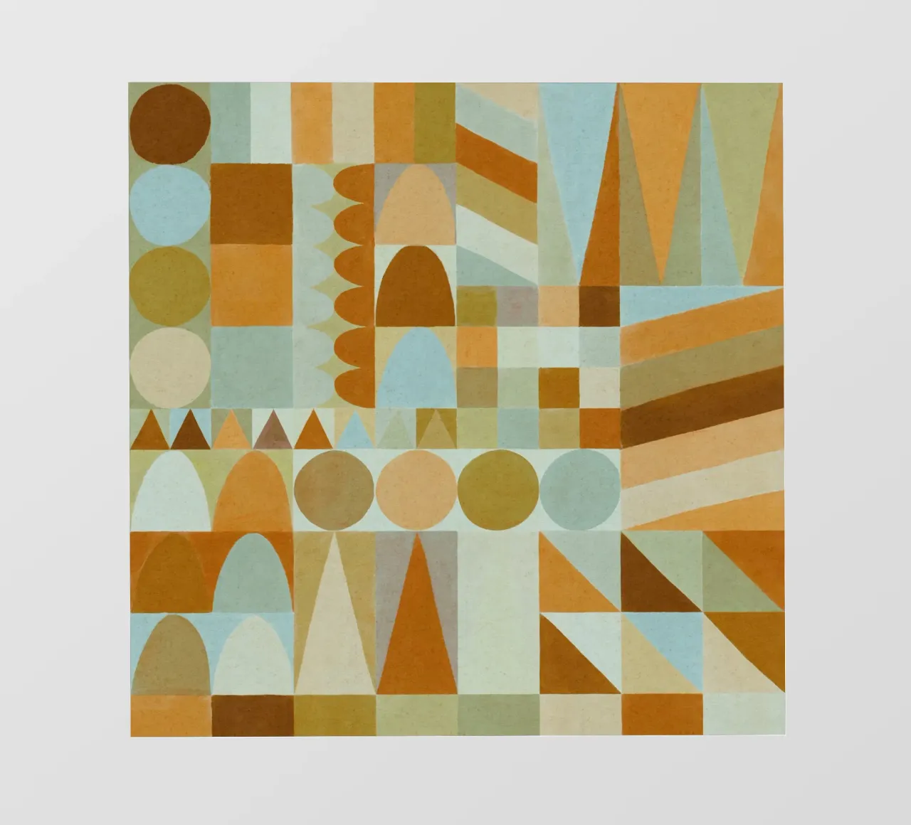 Forme geometriche e colori #2 telo in pvc da Alisa Galitsyna