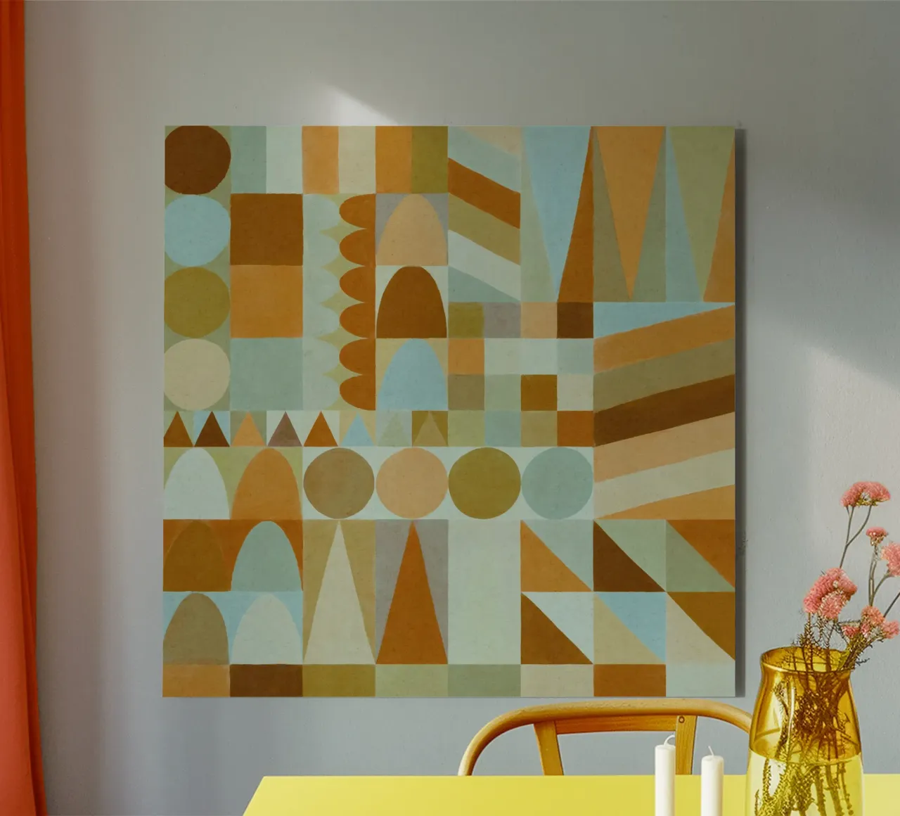 Forme geometriche e colori #2 pannello forex da Alisa Galitsyna