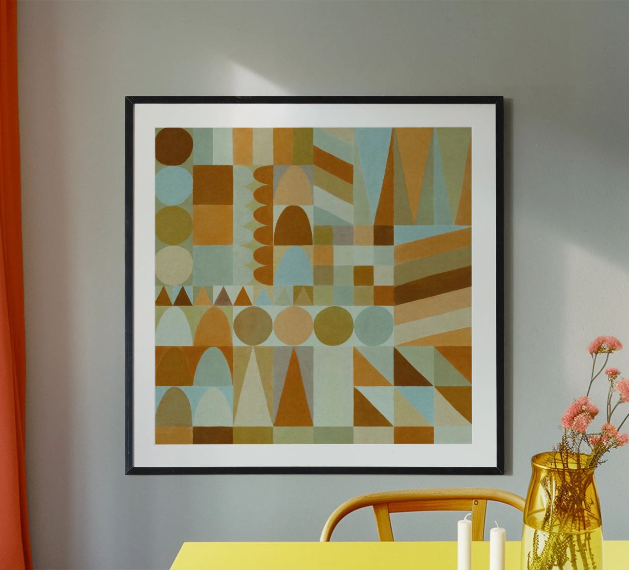 Forme geometriche e colori #2 carta hahnemühle da Alisa Galitsyna
