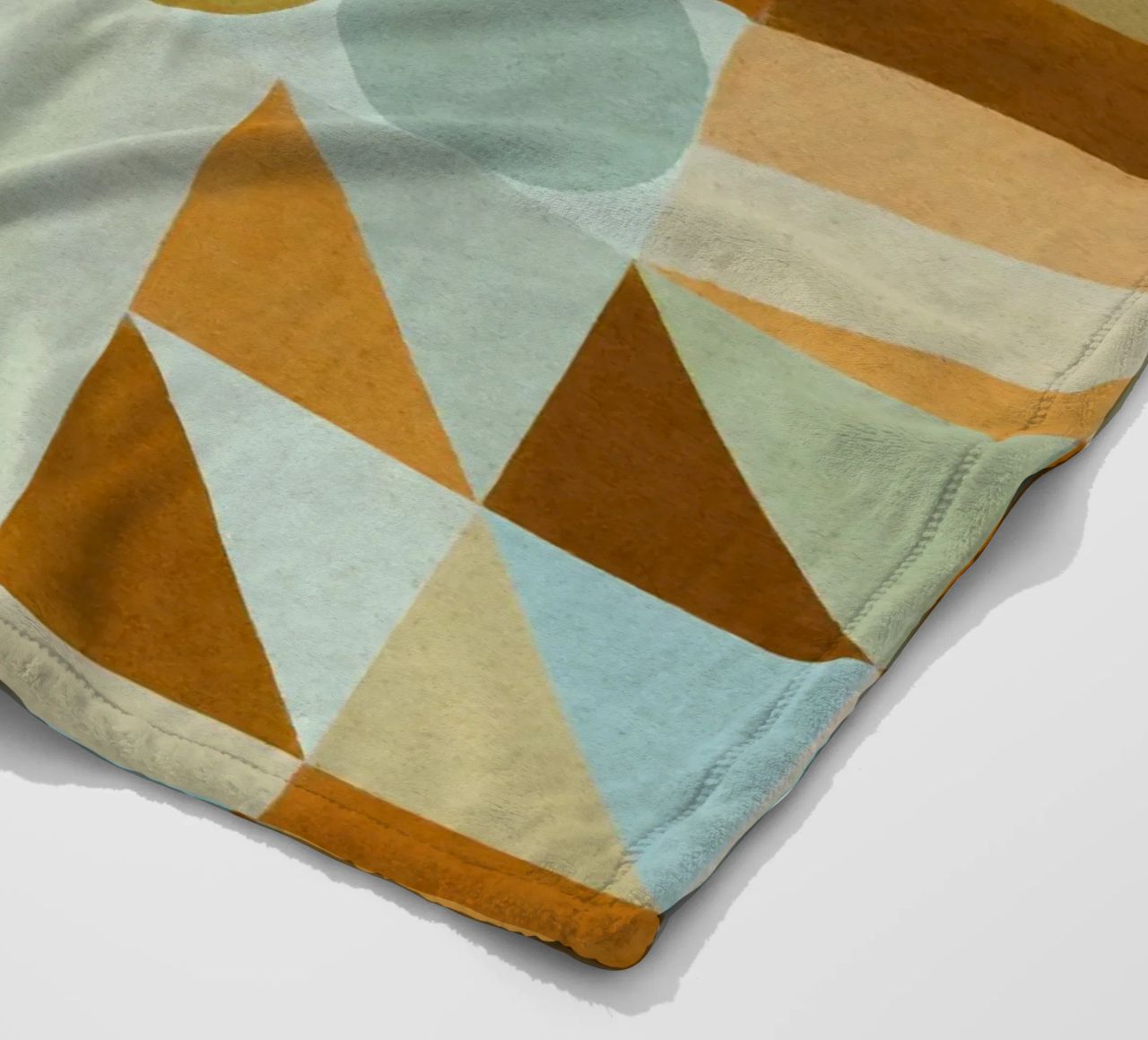 Forme geometriche e colori #2 coperta in pile da Alisa Galitsyna