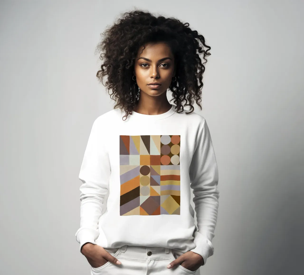 Formes et couleurs géométriques #1 sweat de Alisa Galitsyna