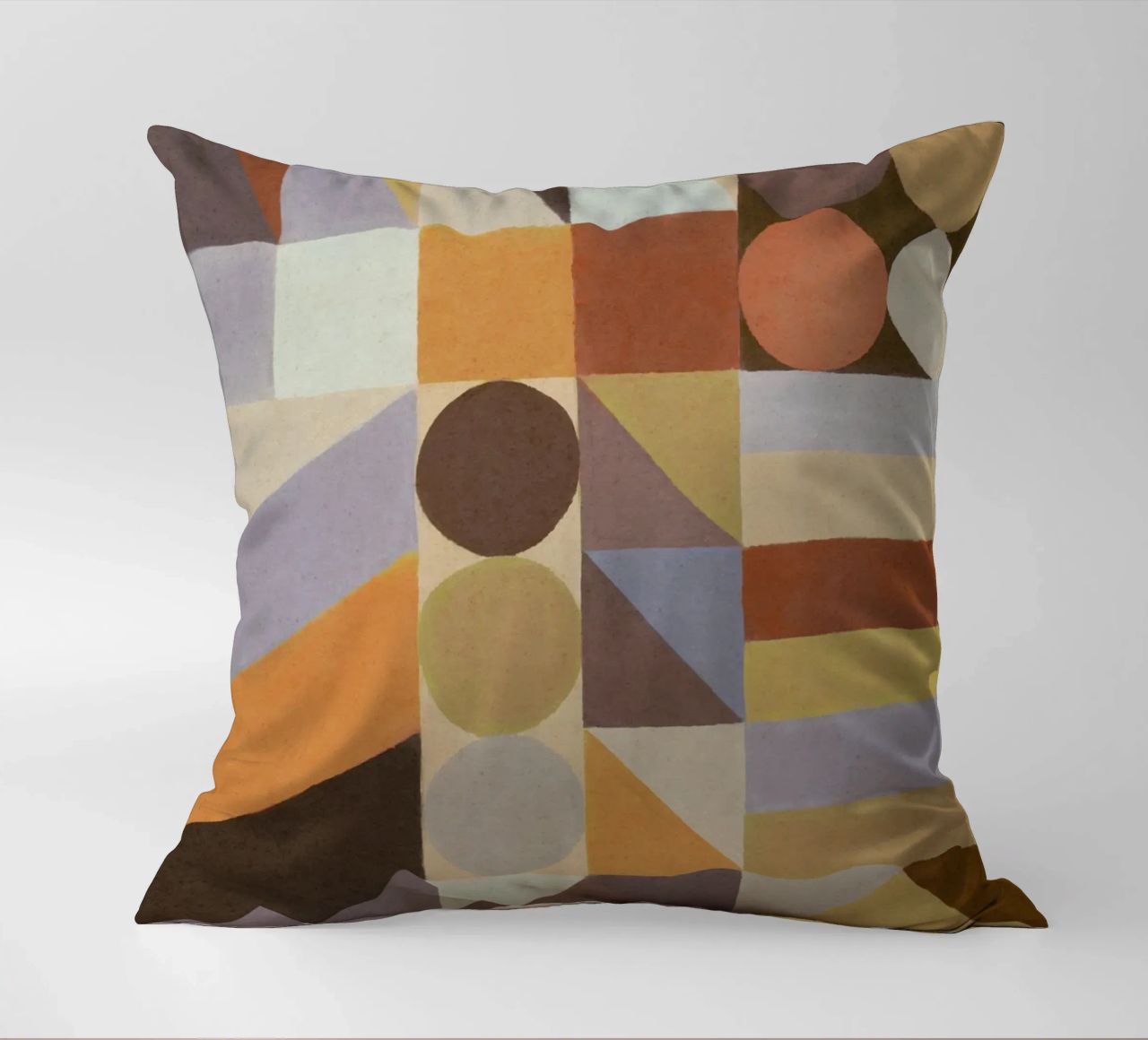 Forme geometriche e colori #1 cuscino da Alisa Galitsyna