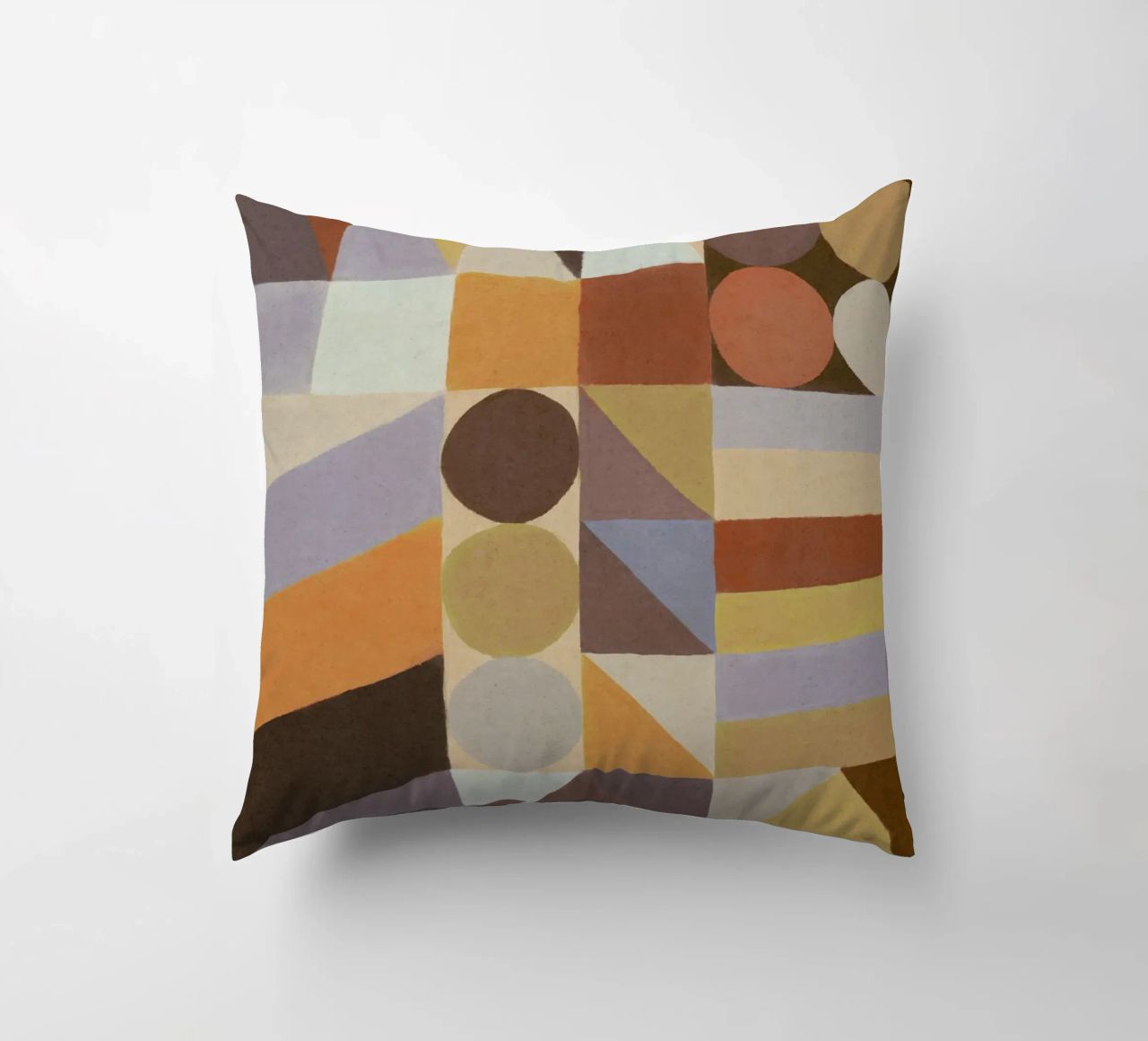 Forme geometriche e colori #1 cuscino da Alisa Galitsyna