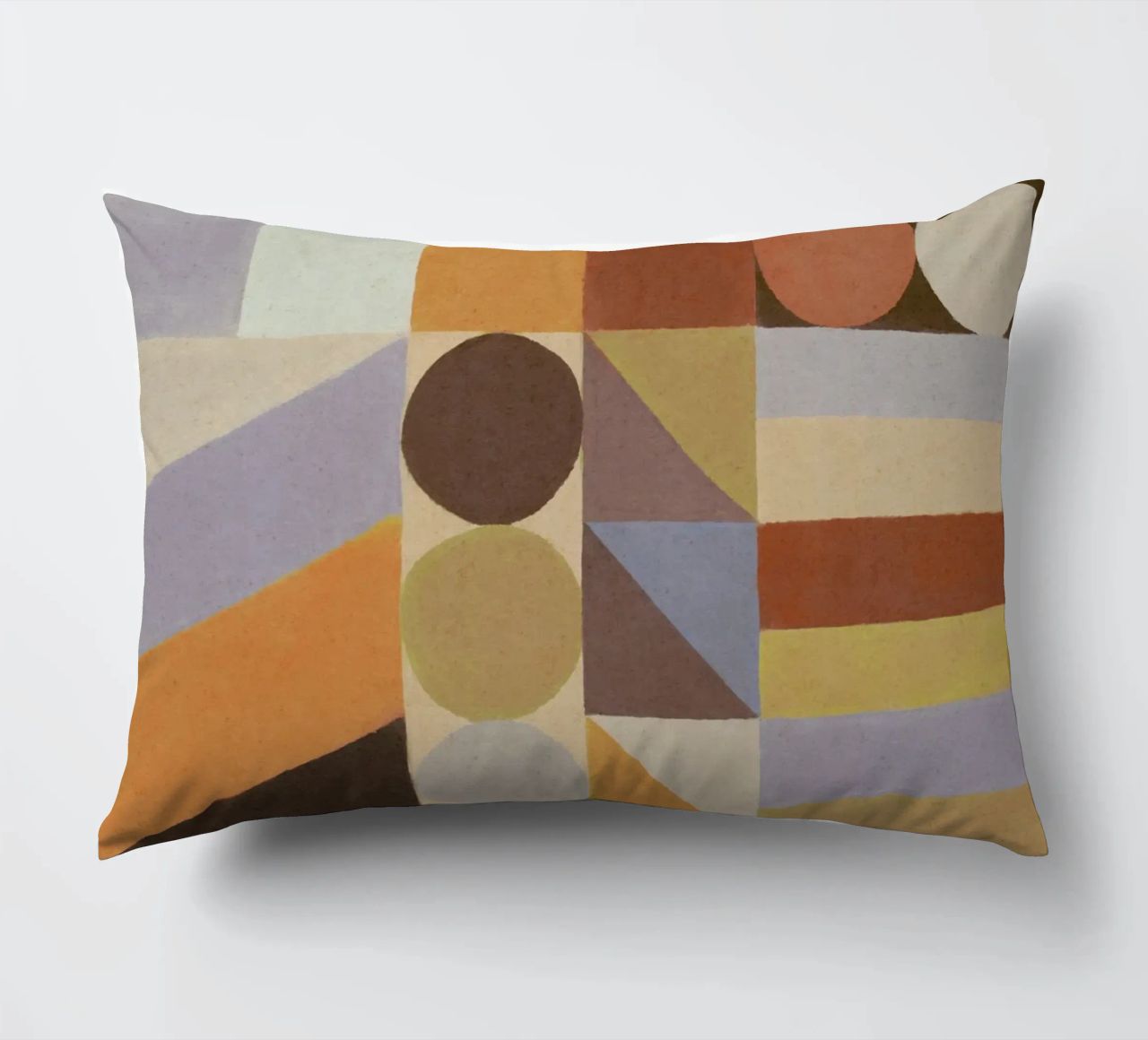 Forme geometriche e colori #1 cuscino da Alisa Galitsyna