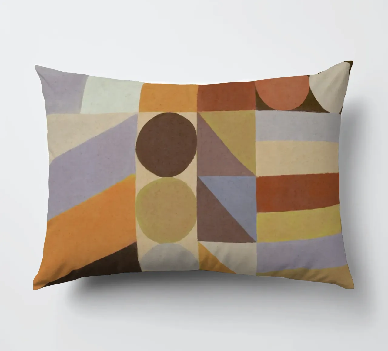 Forme geometriche e colori #1 cuscino da Alisa Galitsyna