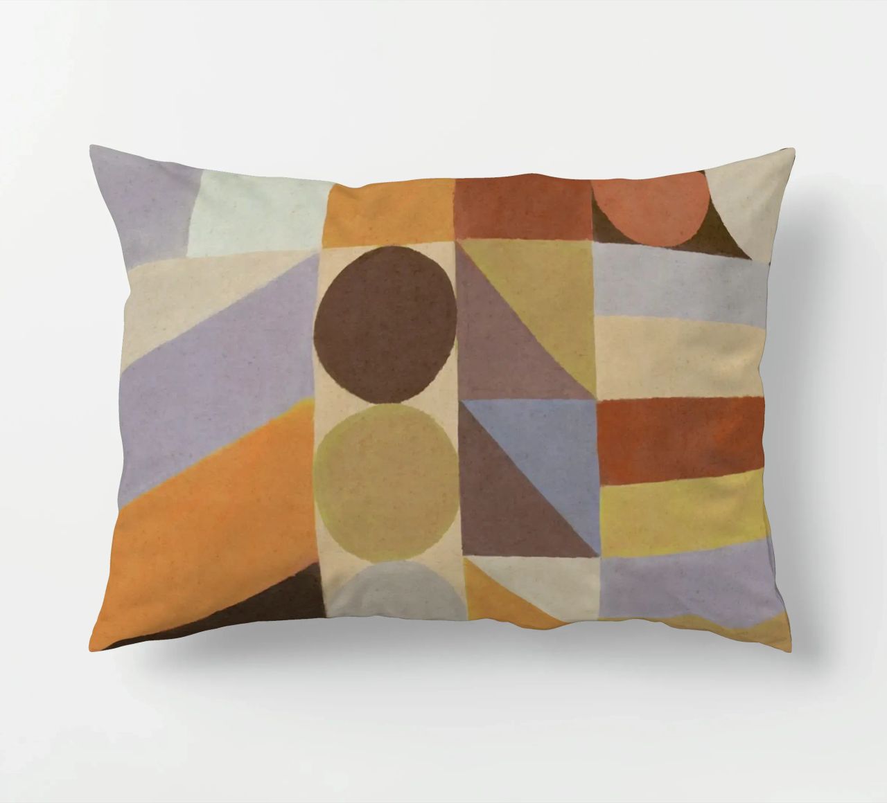 Forme geometriche e colori #1 cuscino da Alisa Galitsyna