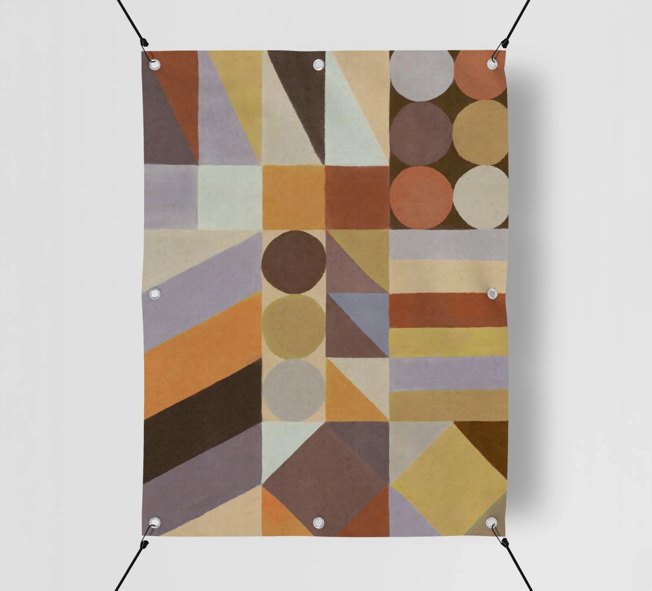 Forme geometriche e colori #1 telo in pvc da Alisa Galitsyna
