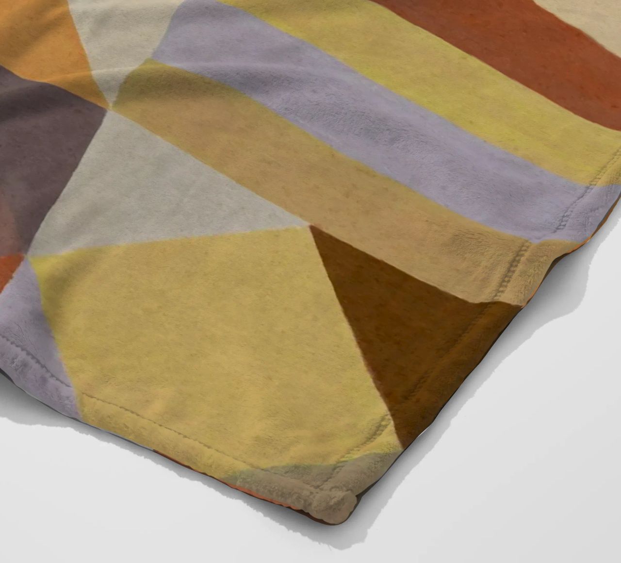 Forme geometriche e colori #1 coperta in pile da Alisa Galitsyna