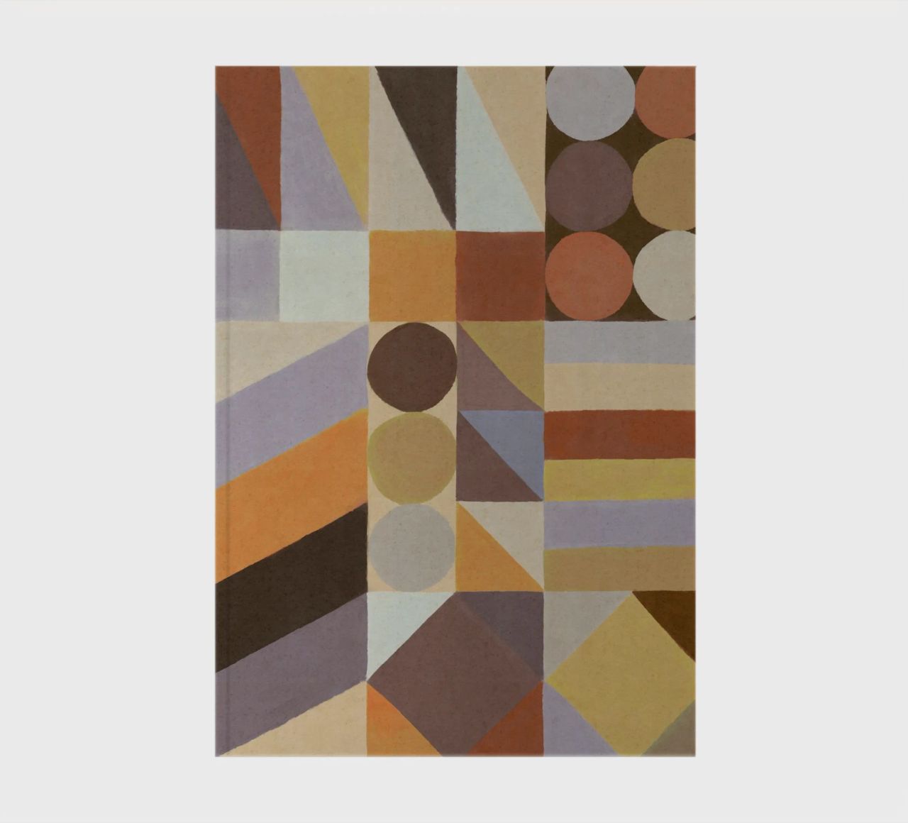 Geometric Shapes & Colors #1 notebook by Alisa Galitsyna