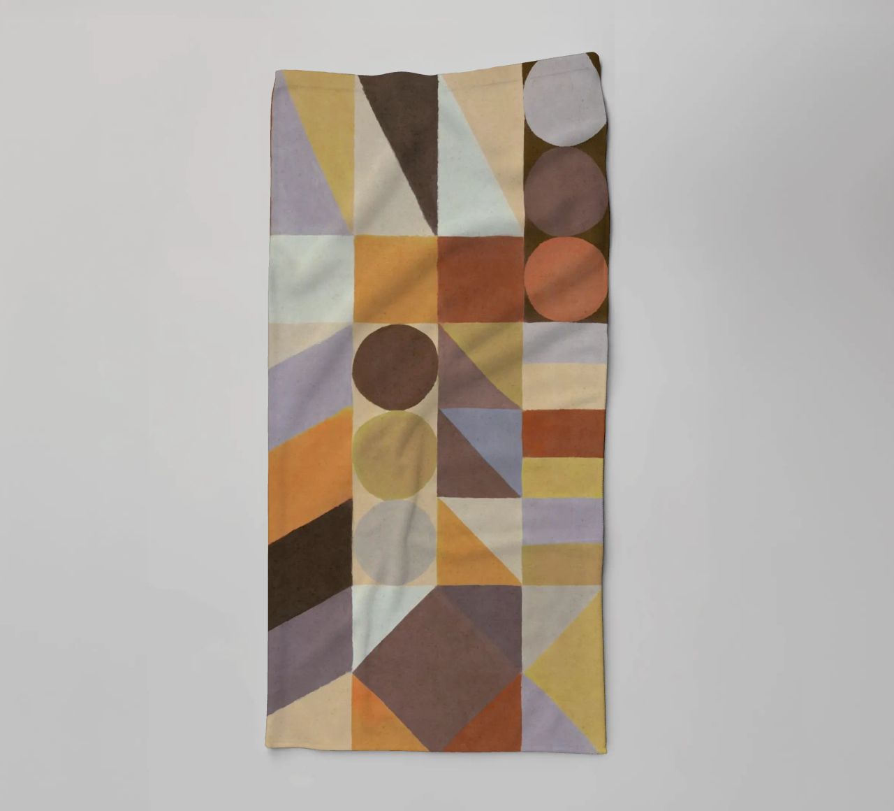 Geometric Shapes & Colors #1 towel by Alisa Galitsyna