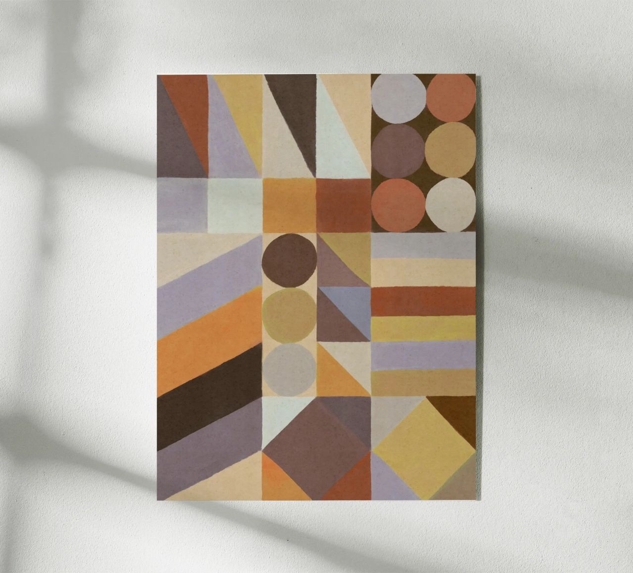 Forme geometriche e colori #1 plexiglass da Alisa Galitsyna