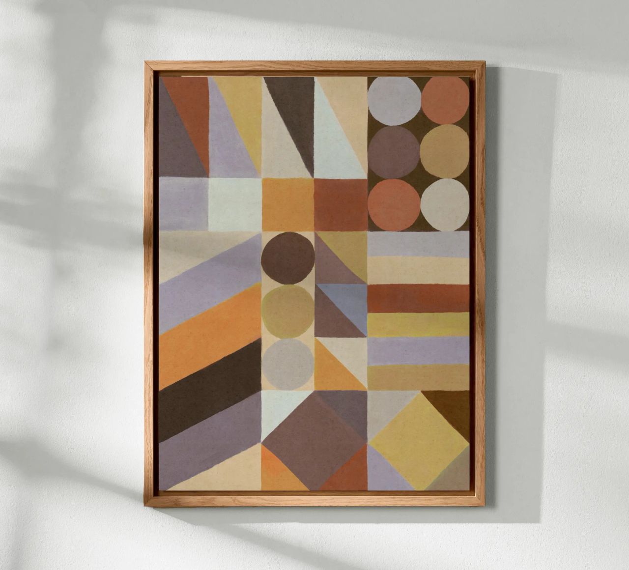 Forme geometriche e colori #1 alluminio dibond da Alisa Galitsyna