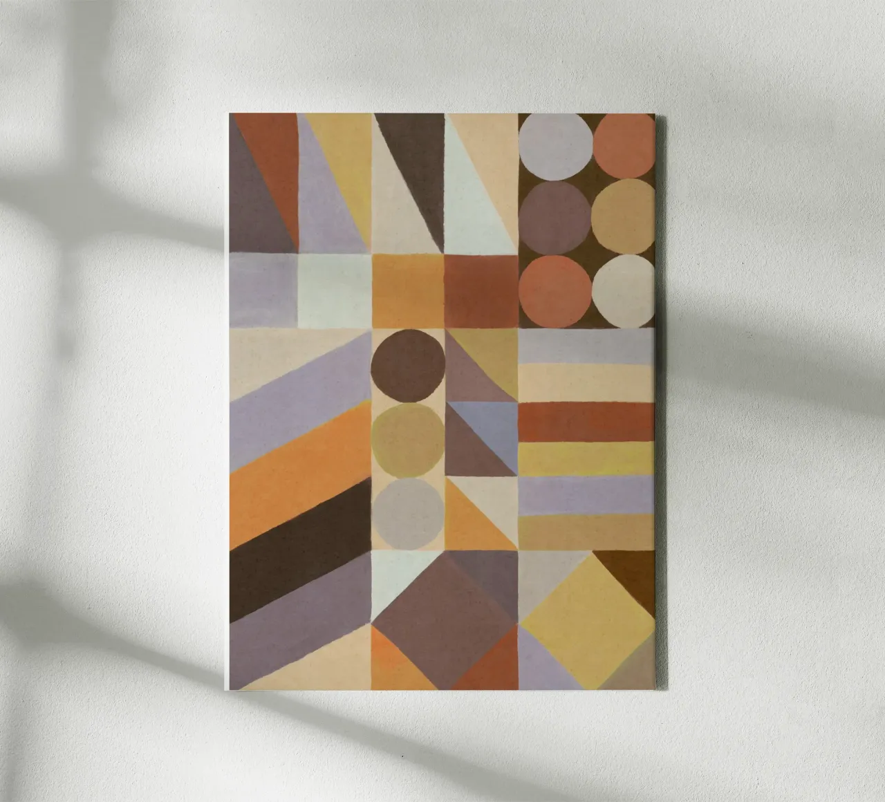 Forme geometriche e colori #1 tela da Alisa Galitsyna