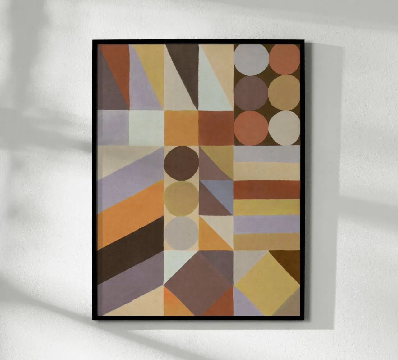 Forme geometriche e colori #1 poster da Alisa Galitsyna