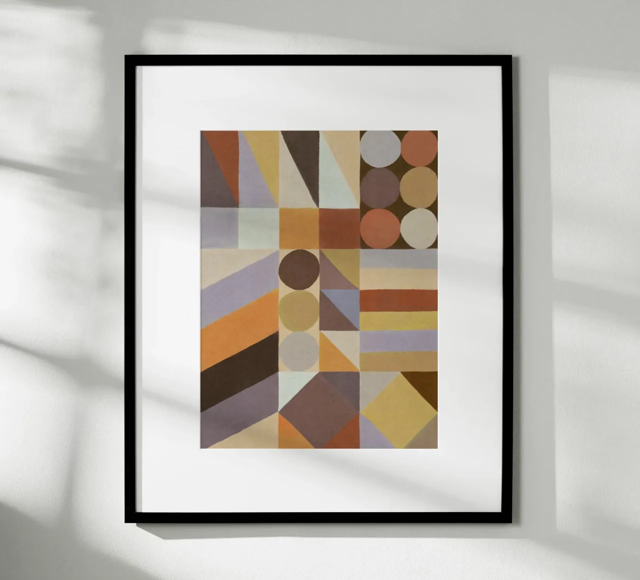 Forme geometriche e colori #1 poster da Alisa Galitsyna