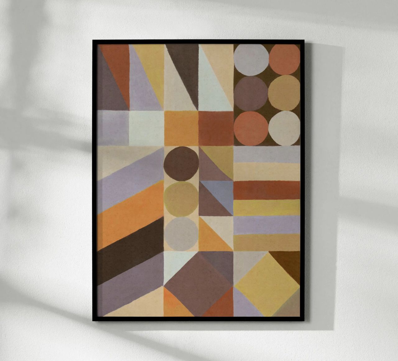Geometric Shapes & Colors #1 poster by Alisa Galitsyna