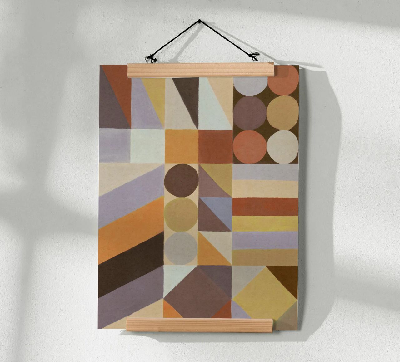 Geometric Shapes & Colors #1 poster by Alisa Galitsyna