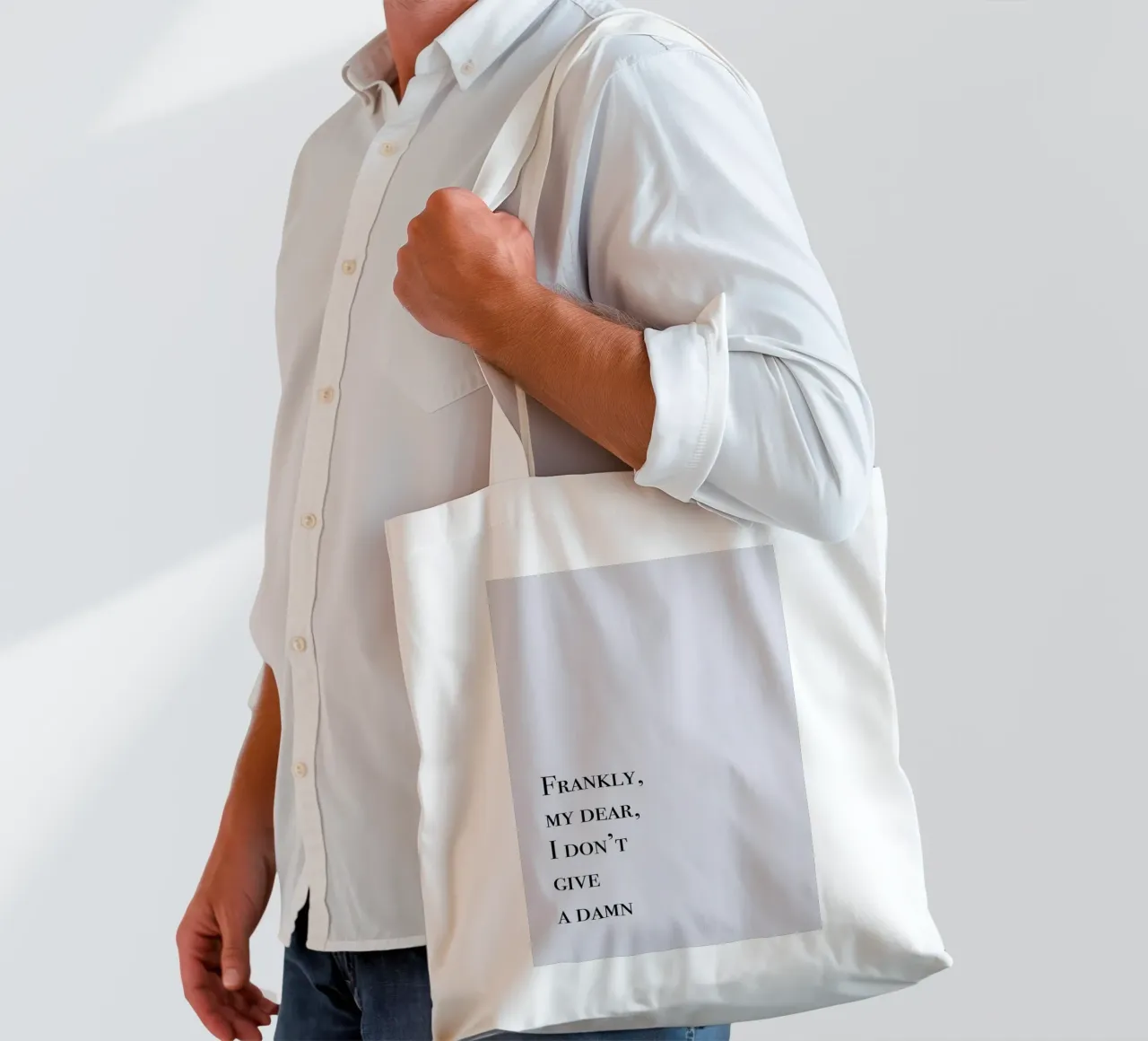 Frankly My Dear tote bag by Studio One