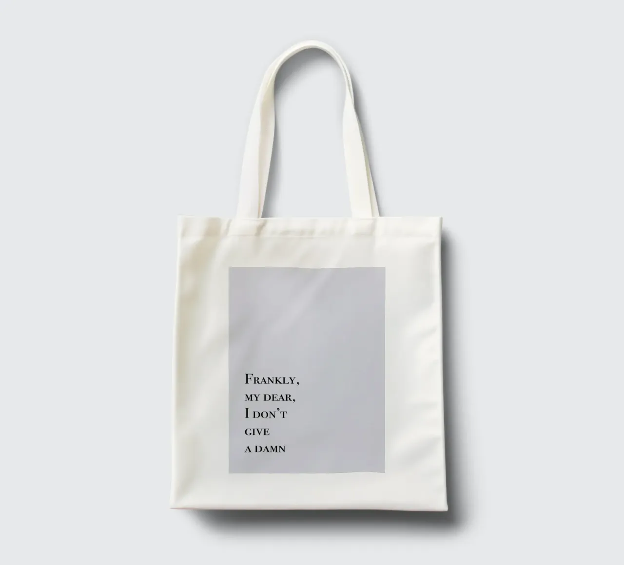 Frankly My Dear tote bag by Studio One